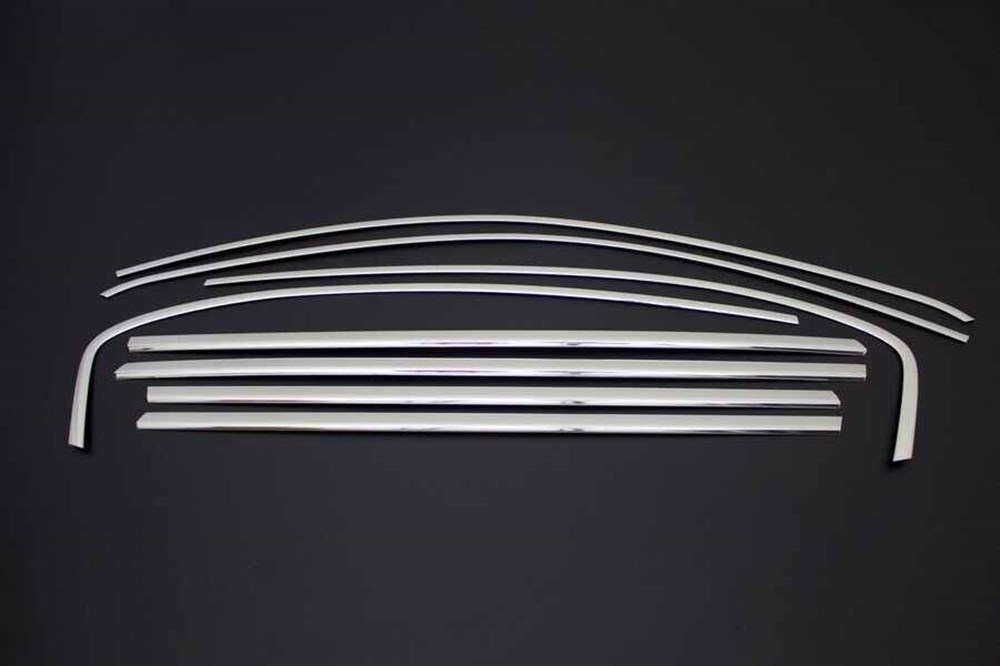 Fiat Egea Sedan/HB Krom Cam Çerçevesi 8 Parça  2015 ve Sonrası