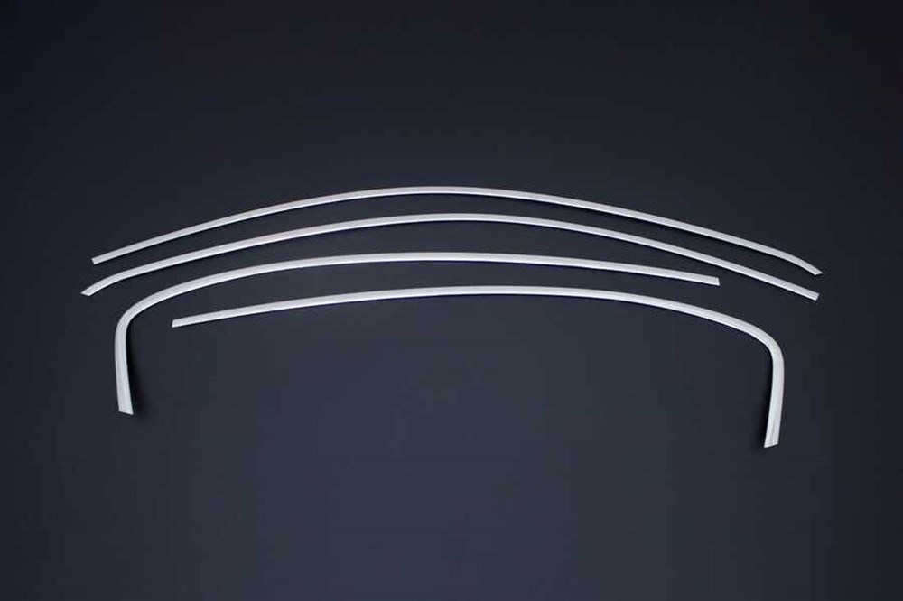 Fiat Egea Sedan/HB Krom Üst Cam Çerçevesi 4 Parça 2015 ve Sonrası