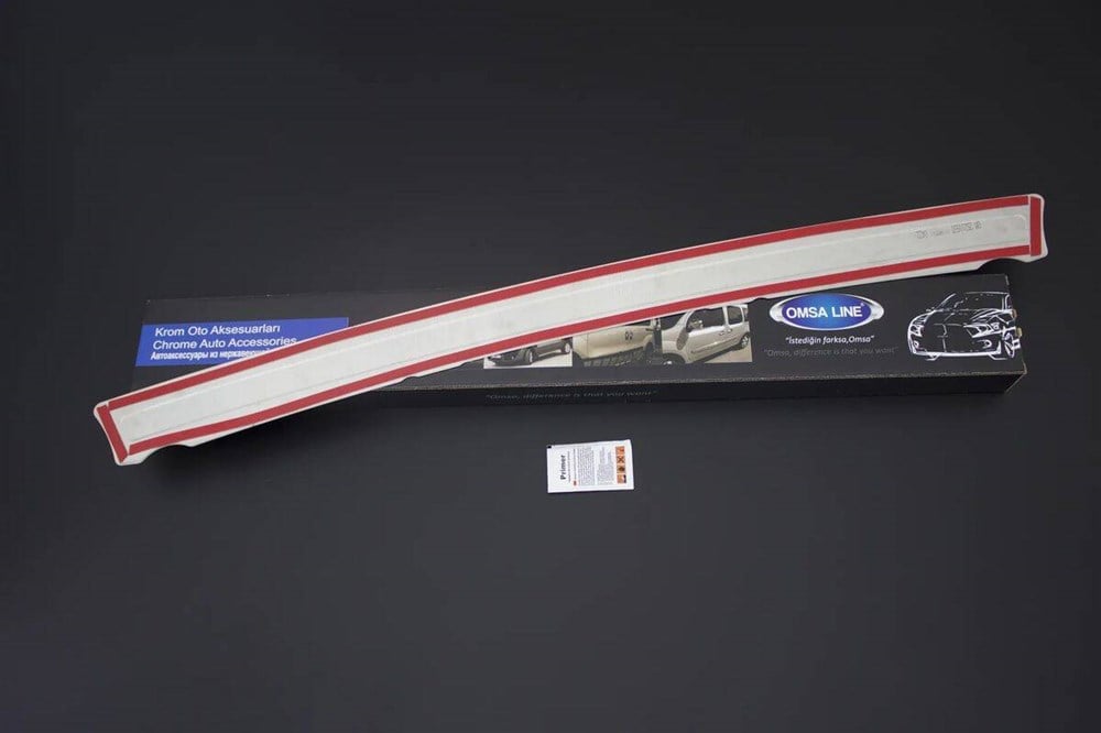 Fiat Fiorino Krom Arka Tampon Eşiği Taşlı 2007 ve Sonrası