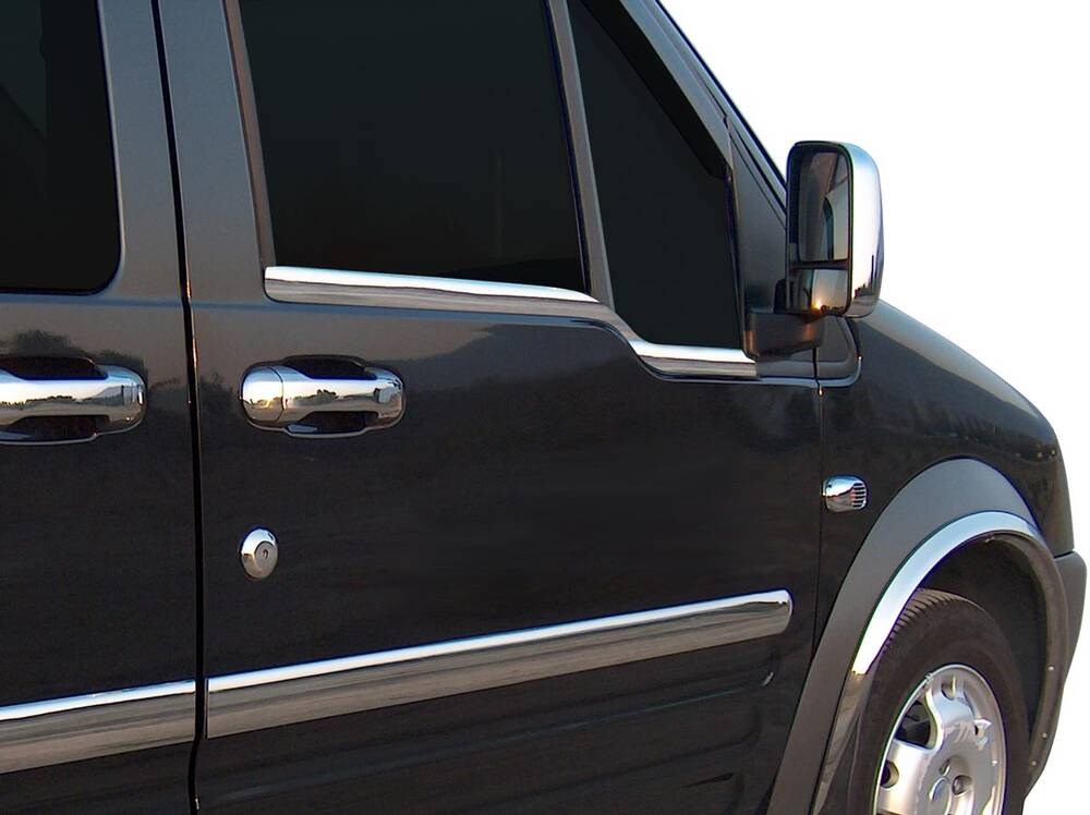 Ford Connect Krom Cam Çıtası 2 Parça 2002-2014 Arası