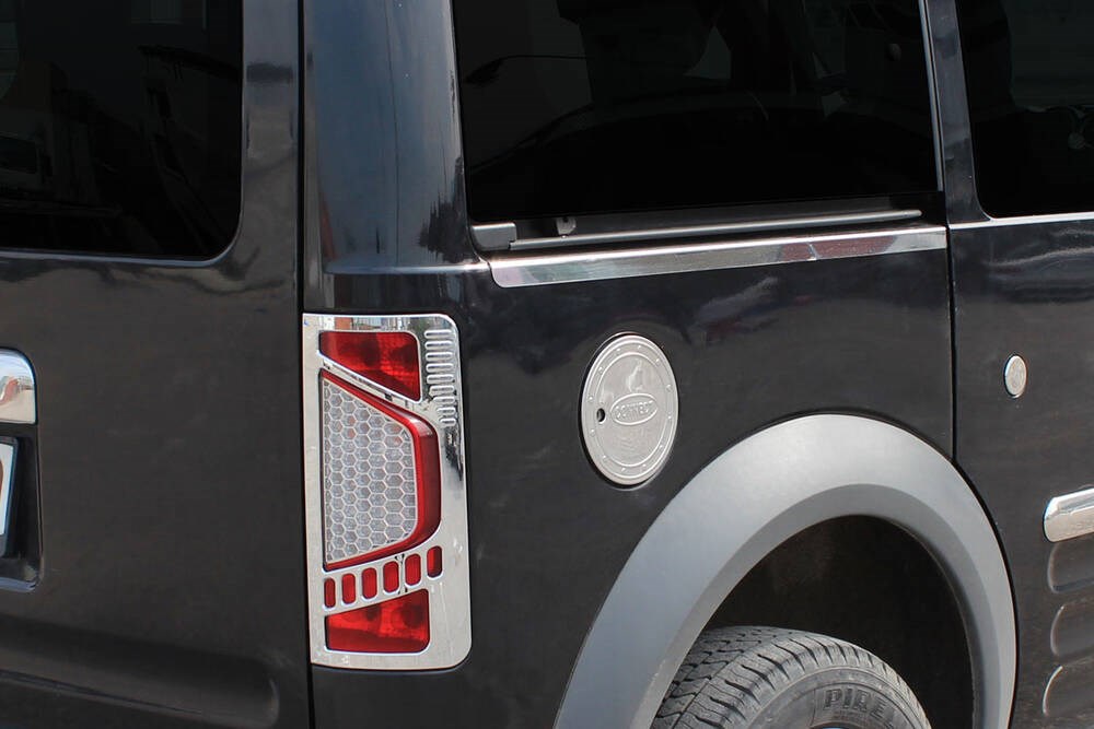 Ford Connect Krom Sürgülü Kapı Çıtası 2 Parça Uzun Şase 2009-2014 Arası