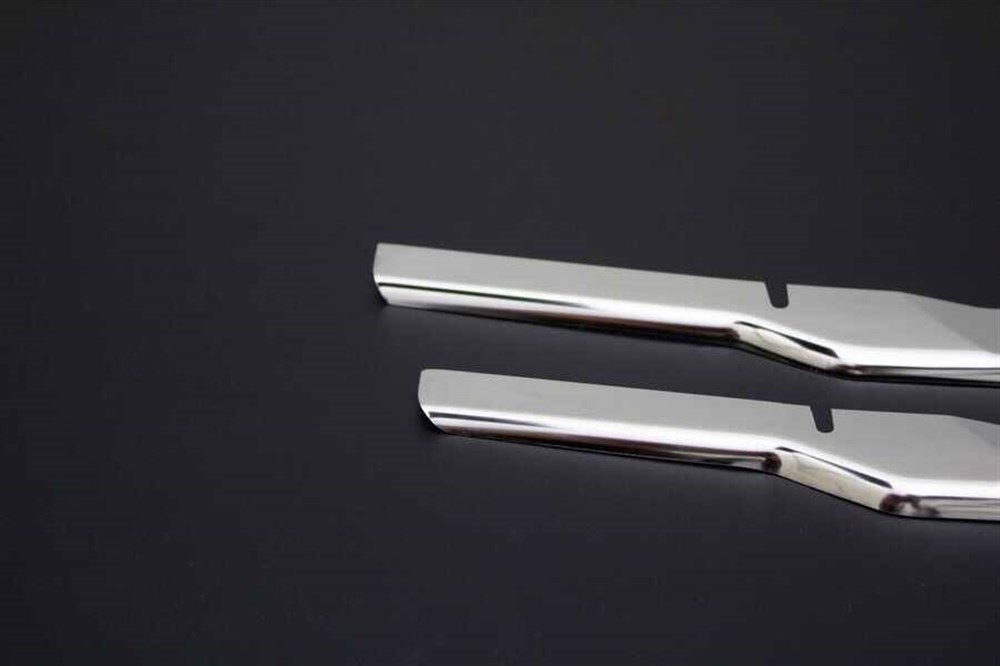 Ford Courier Krom Ön Tampon Çıtası 2 Parça 2014-2017 Arası