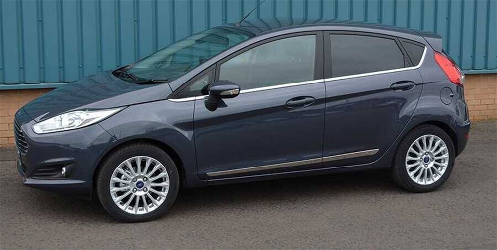 Ford Fiesta 6 Krom Cam Alt Çıtası 8 Parça 2009-2017 Arası