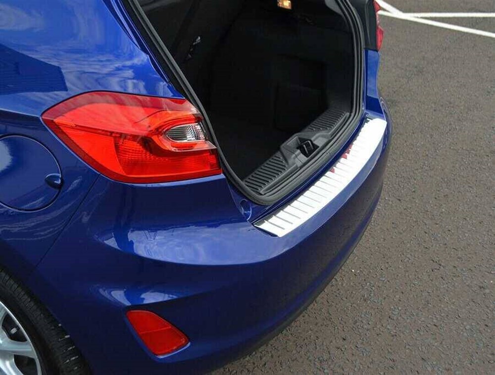 Ford Fiesta 7 Krom Arka Tampon Eşiği Taşlı 2018 ve Sonrası