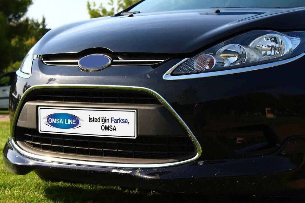 Ford Fiesta Krom Ön Panjur 2 Parça 2009-2013 Arası