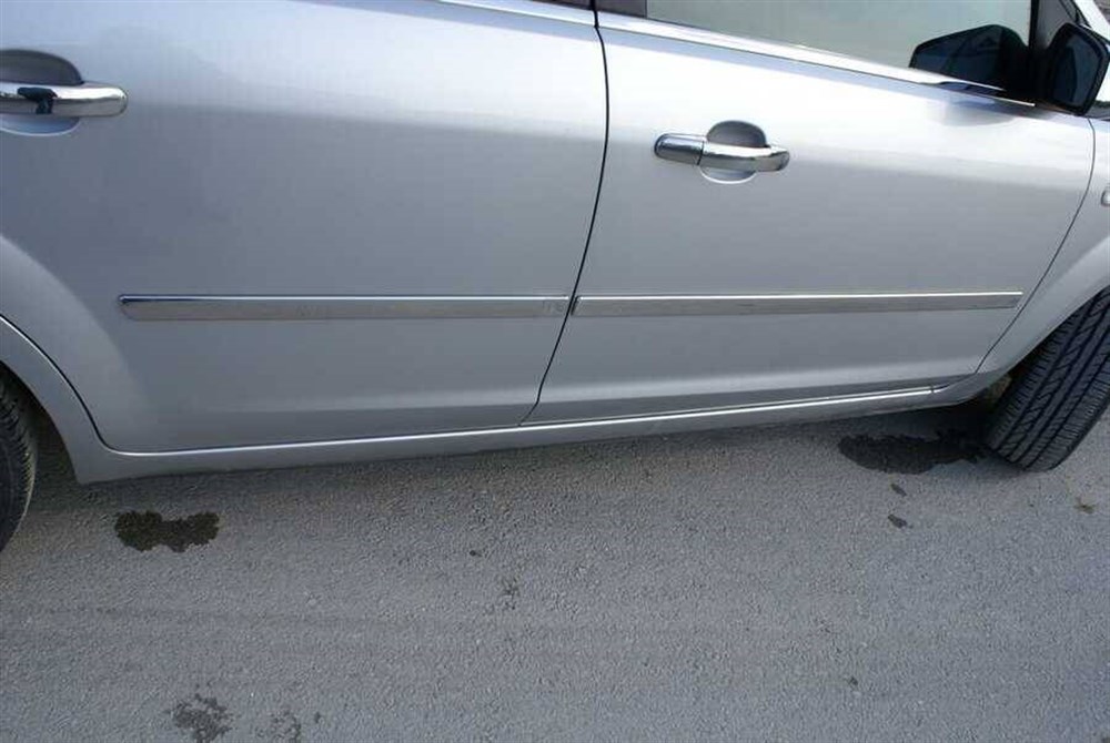 Ford Focus 2 HB/Sedan Krom Yan Kapı Çıtası 4 Parça 2005-2008 Arası