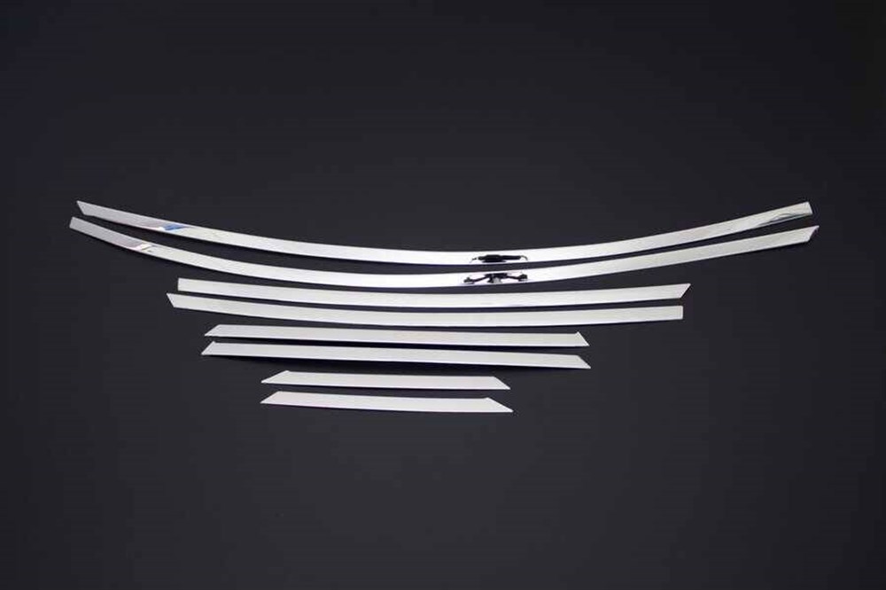 Ford Focus 3 HB Krom Cam Çerçevesi 8 Parça 2011-2017 Arası