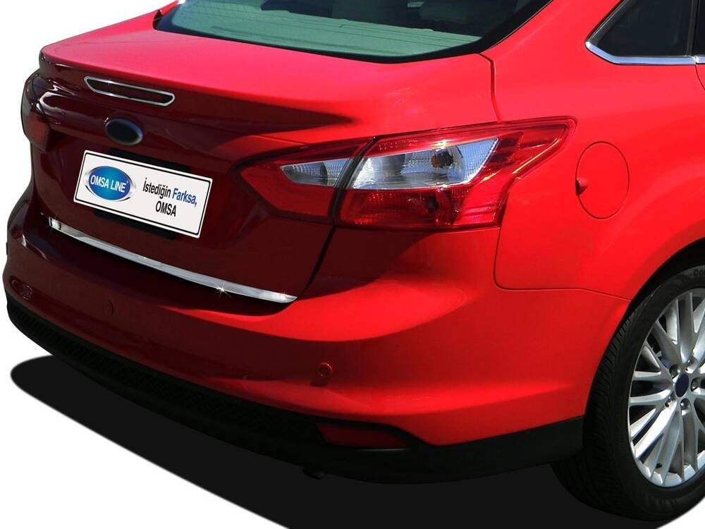 Ford Focus 3 Sedan Krom Bagaj Alt Çıtası 2011-2015 Arası