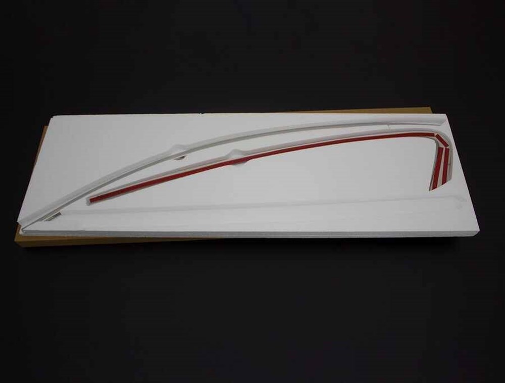 Ford Focus 4 Sedan/HB Krom Cam Üst Çıtaları 4 Parça 2018 ve Sonrası