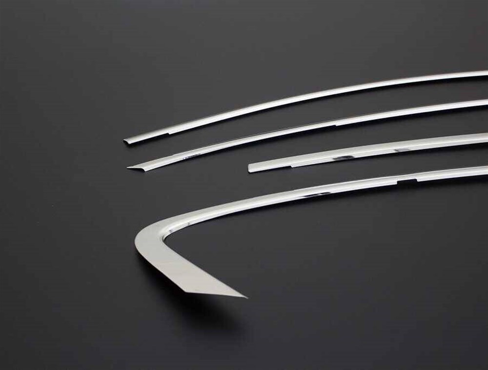 Ford Focus 4 Sedan/HB Krom Cam Üst Çıtaları 4 Parça 2018 ve Sonrası