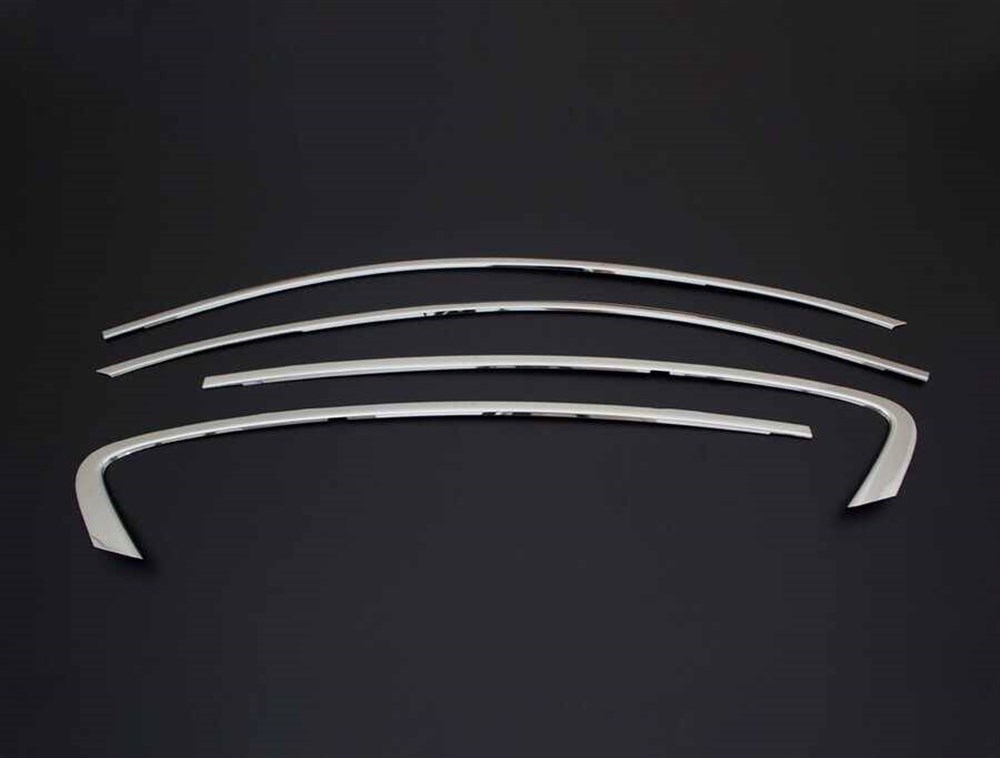 Ford Focus 4 Sedan/HB Krom Cam Üst Çıtaları 4 Parça 2018 ve Sonrası