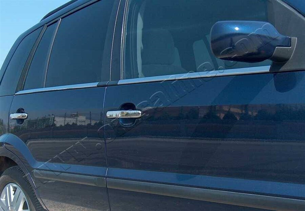 Ford Fusion Krom Cam Çıtası 4 Parça 2002-2012 Arası