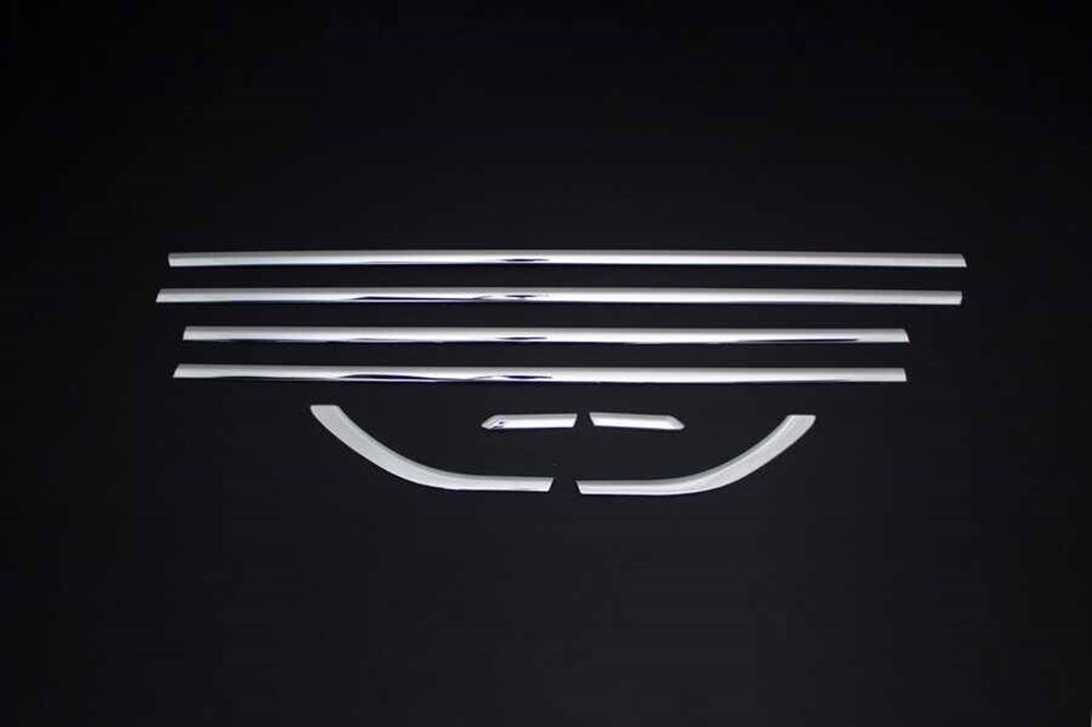 Ford Mondeo 5 Sedan Krom Cam Alt Çıtası 8 Parça 2016 ve Sonrası