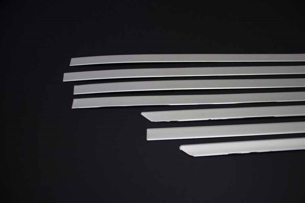 Ford Tourneo Custom Krom Cam Alt Çıtası 8 Parça Kısa Şase 2012 ve Sonrası