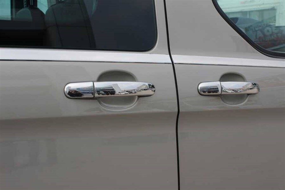 Ford Tourneo Custom Krom Cam Alt Çıtası 8 Parça Uzun Şase 2012 ve Sonrası