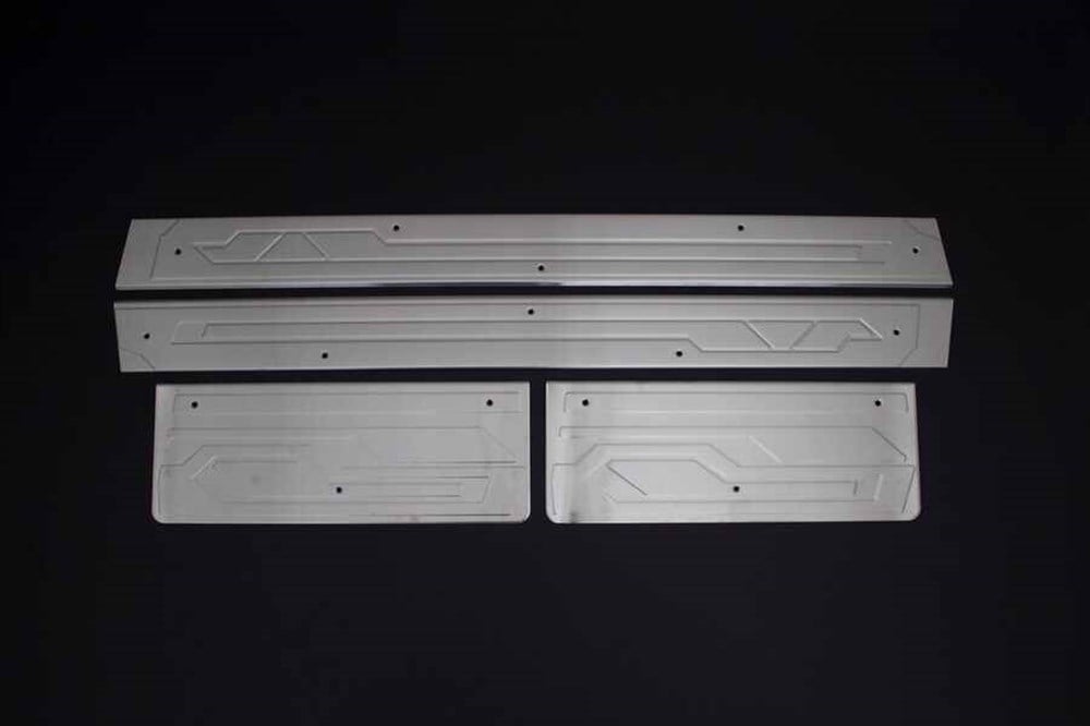 Ford Tourneo Custom Krom Kapı Eşiği 4 Parça 2012 ve Sonrası