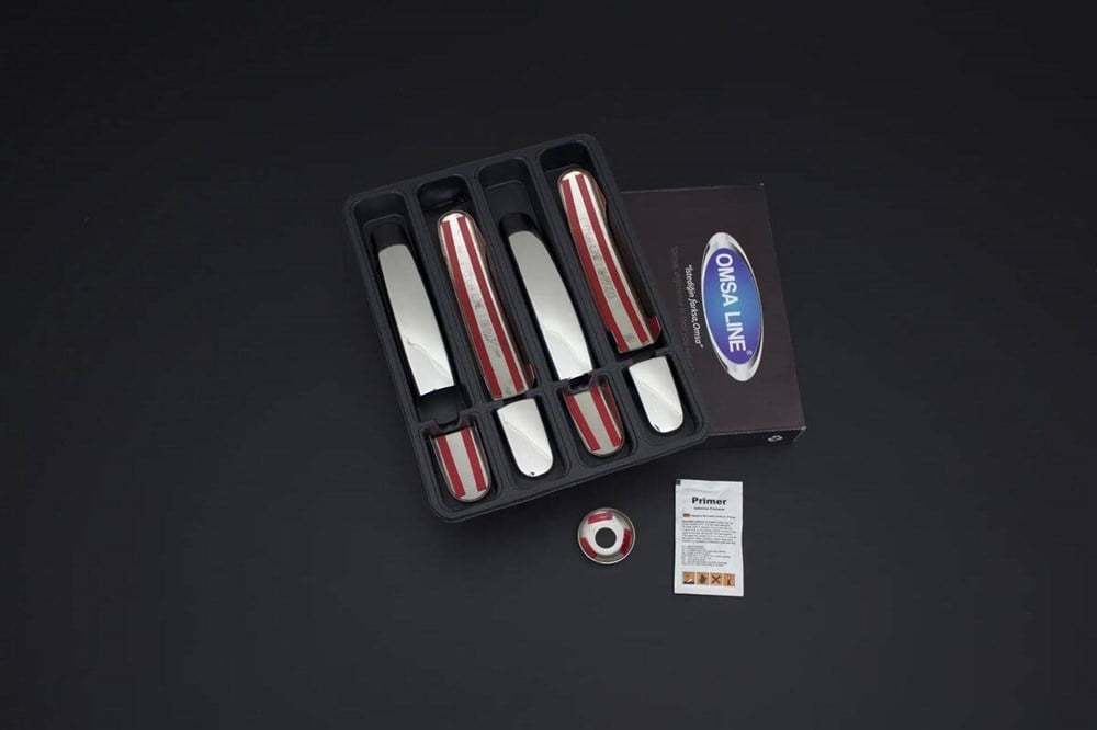 Ford Tourneo Custom Krom Kapı Kolu 4 Kapı 9 Parça 2012 ve Sonrası