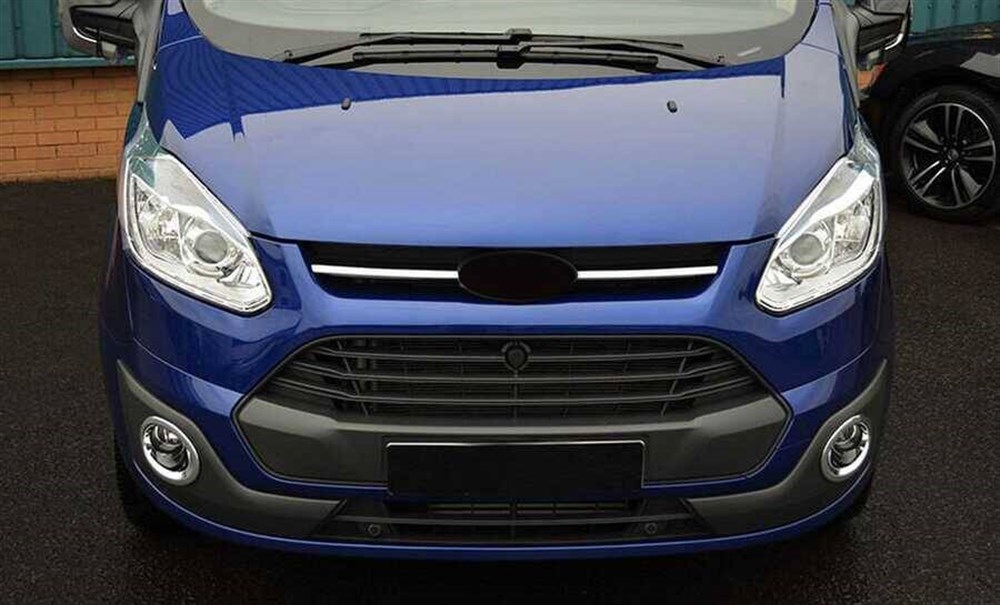 Ford Tourneo Custom Krom Ön Panjur 2 Parça 2012-2017 Arası