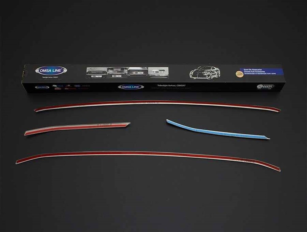 Ford Transit Krom Ön Panjur 4 Parça 2019 ve Sonrası