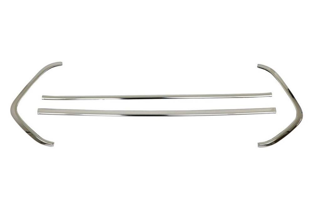 Ford Transit Tourneo Custom Krom Ön Panjur Çerçevesi 4 Parça 2018 ve Sonrası