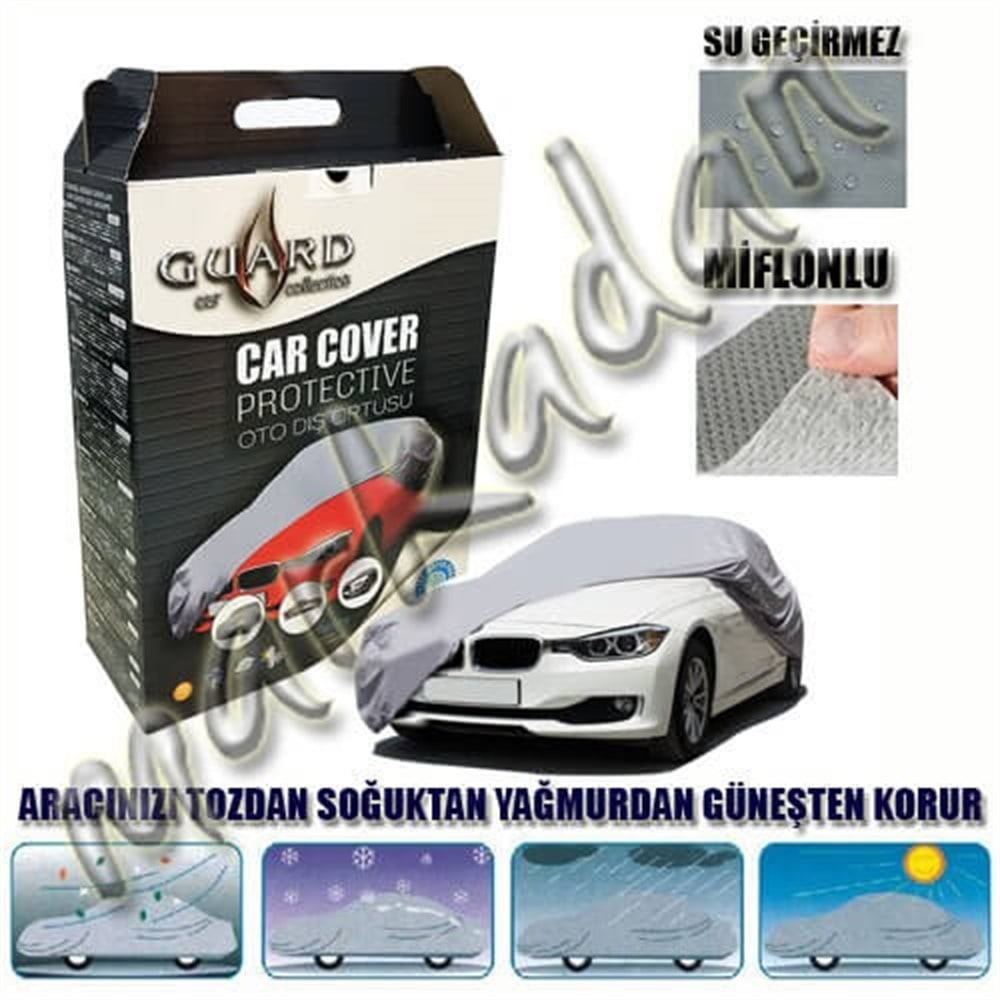 Guard Mercedes Classe E W211 2003-2009 4 Mevsim Miflonlu Gri Branda