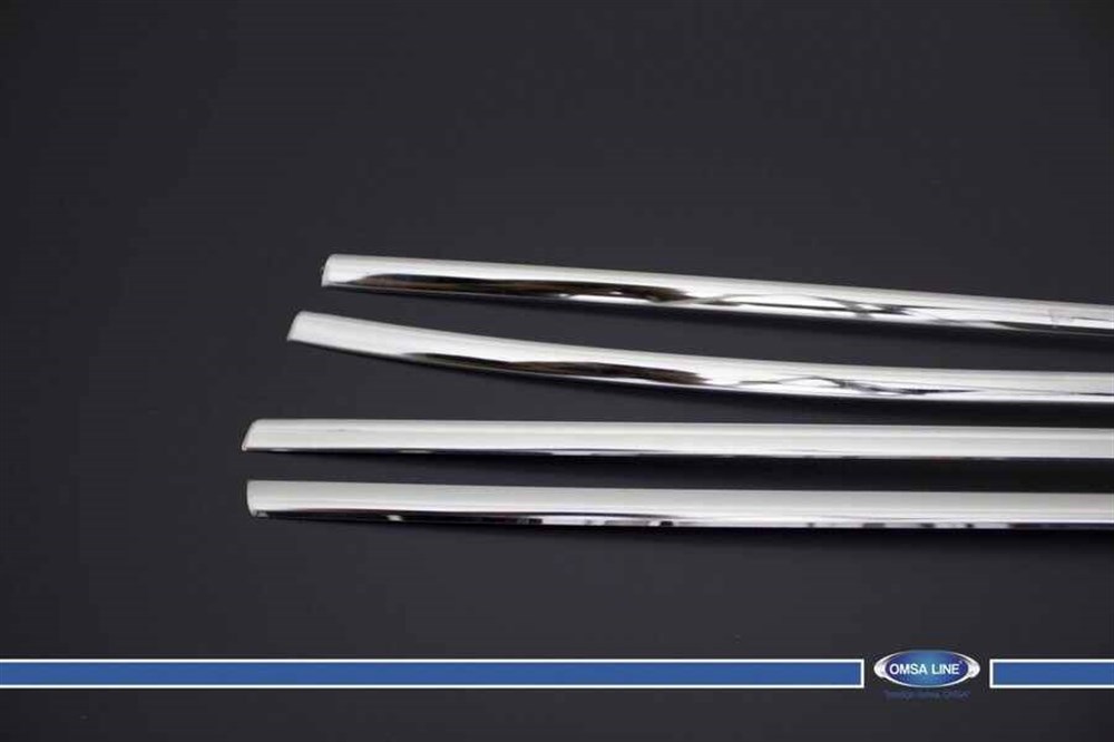 Hyundai Accent Blue Krom Cam Çıtası 6 Parça 2011 ve Sonrası