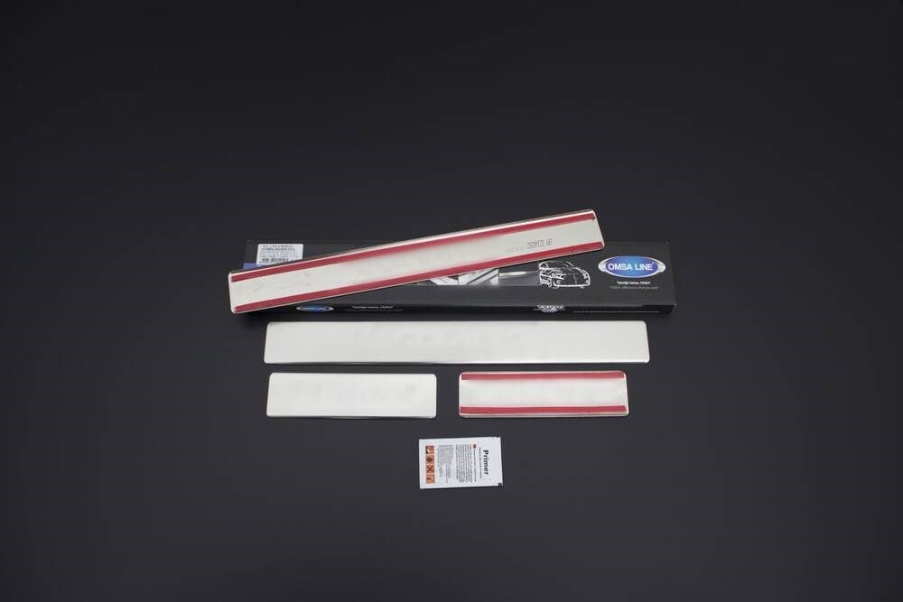 Hyundai Accent Blue Solaris Krom Kapı Eşiği 4 Parça 2011 ve Sonrası