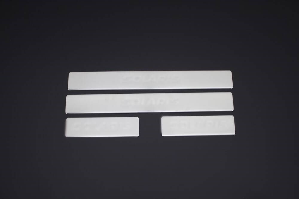 Hyundai Accent Blue Solaris Krom Kapı Eşiği 4 Parça 2011 ve Sonrası