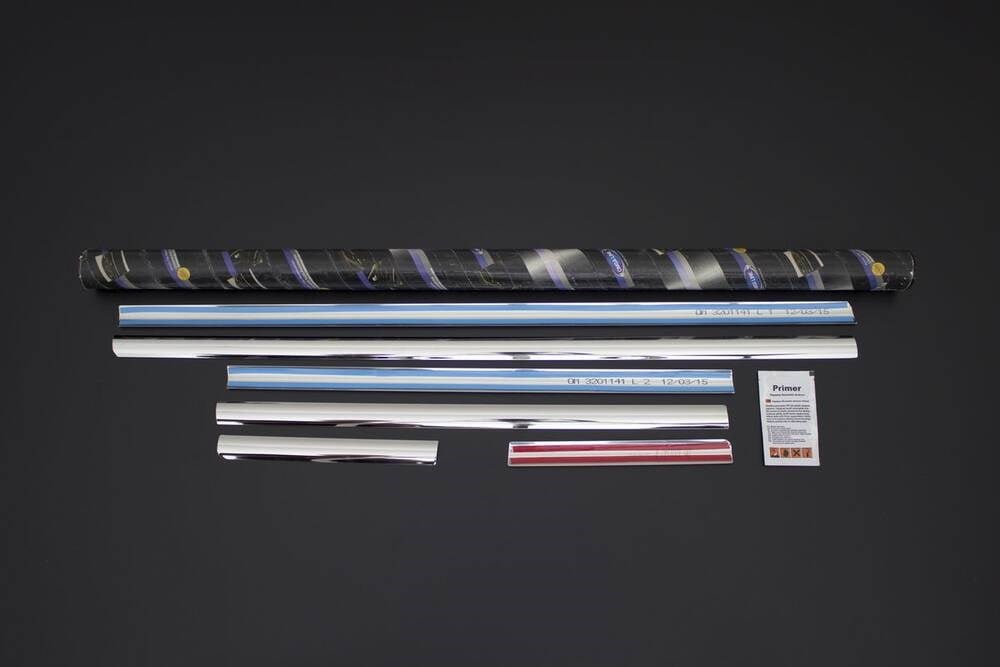 Hyundai Getz Krom Cam Çıtası 6 Parça 2002-2011 Arası