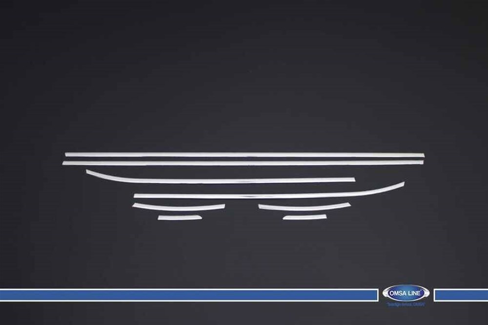 Hyundai i10 Krom Cam Çıtası 8 Parça 2013 ve Sonrası