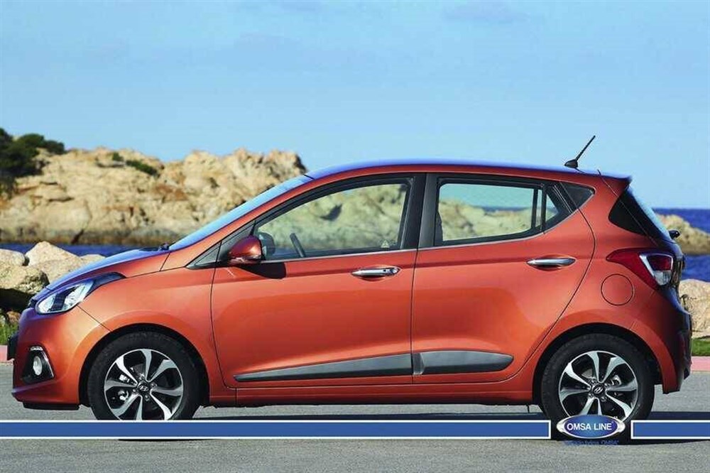 Hyundai i10 Krom Cam Çıtası 8 Parça 2013 ve Sonrası