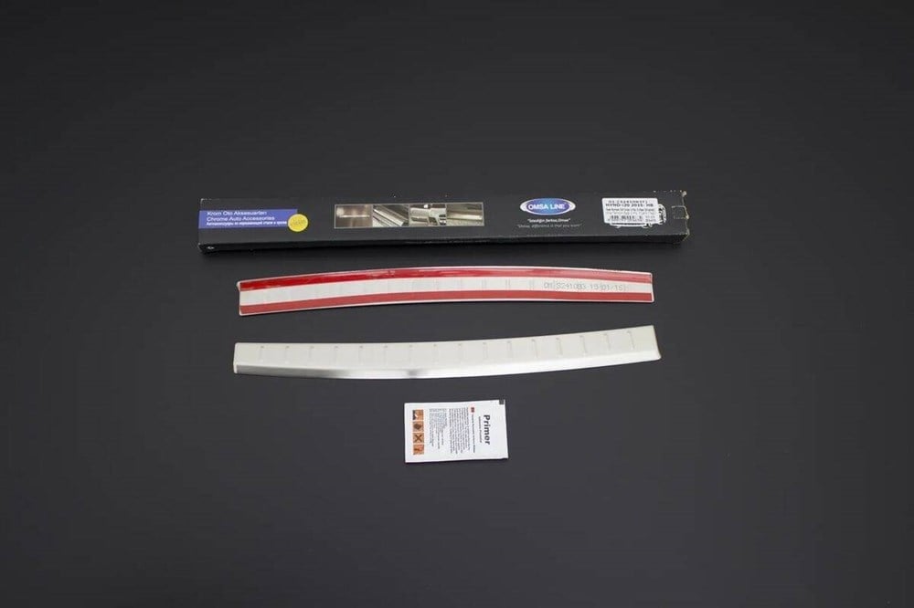 Hyundai i20 Krom Arka Tampon Eşiği 2 Parça 2014-2018 Arası