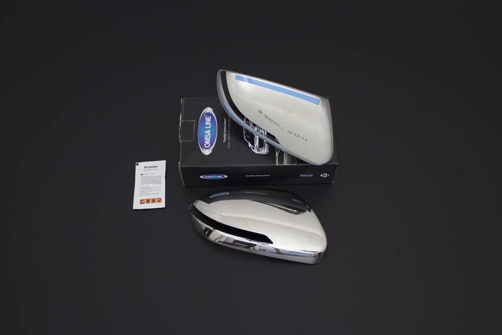 Hyundai i20 Krom Ayna Kapağı 2 Parça Sinyalli 2014 ve Sonrası