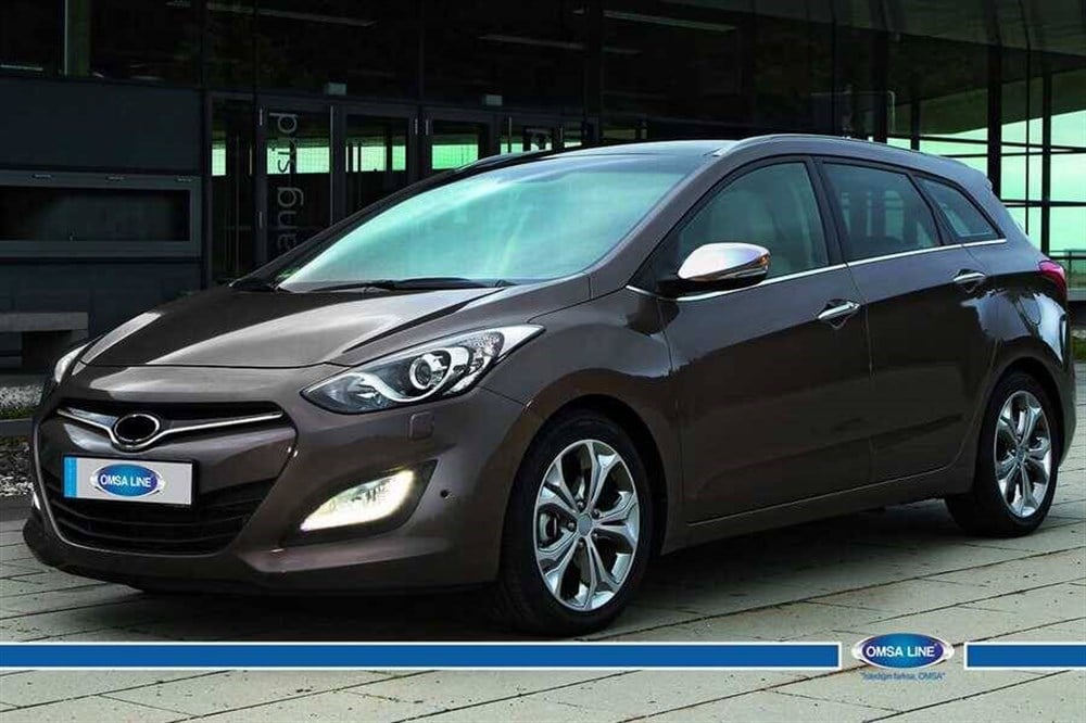 Hyundai i30 HB Krom Cam Çıtası 8 Parça 2012-2016 Arası