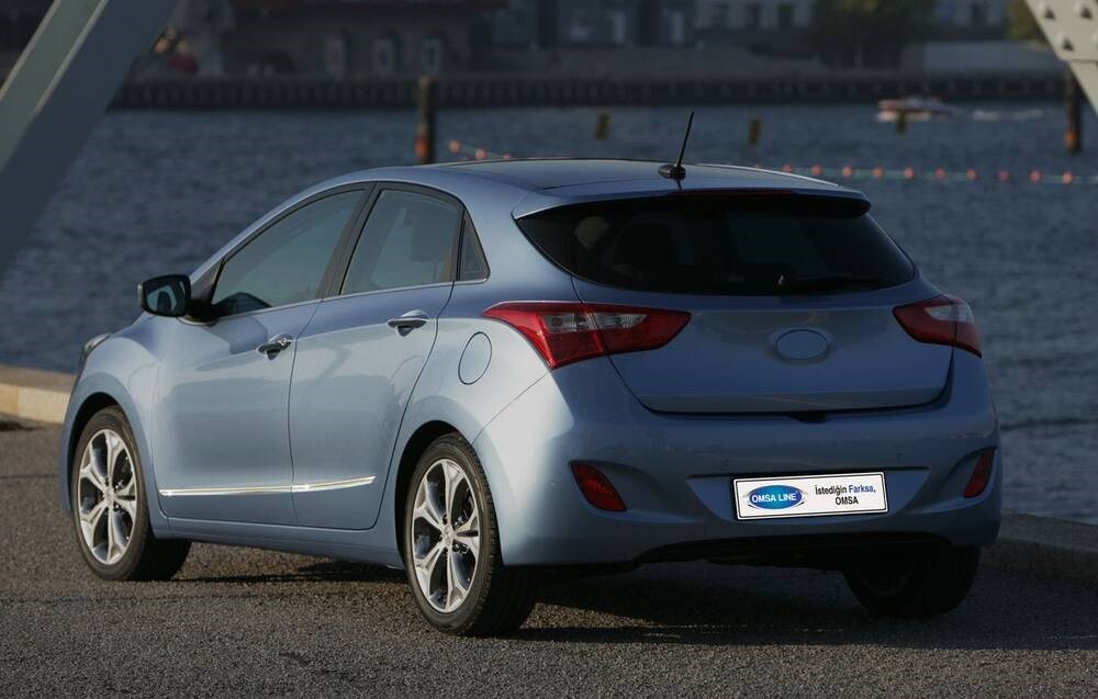 Hyundai i30 Krom Yan Kapı Çıtası 4 Parça 2012-2016 Arası