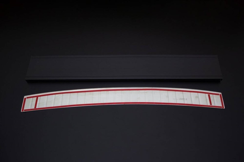 Hyundai Tucson Krom Arka Tampon Eşiği Taşlı 2018 ve Sonrası