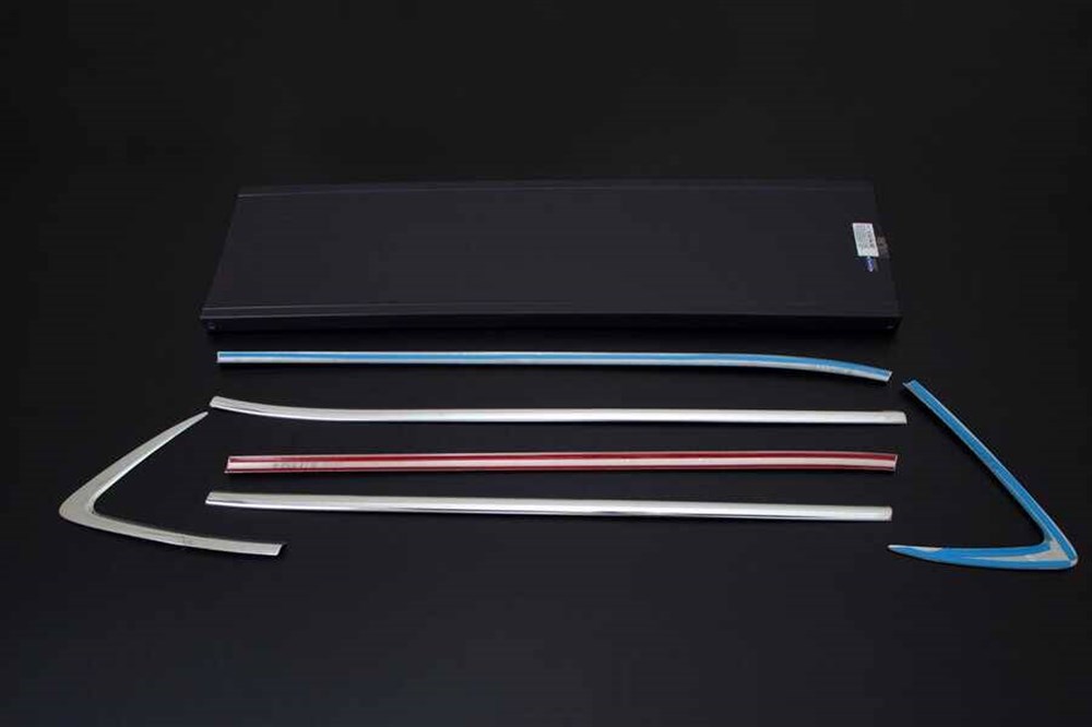 Hyundai Tucson Krom Cam Çıtası 6 Parça 2015 ve Sonrası