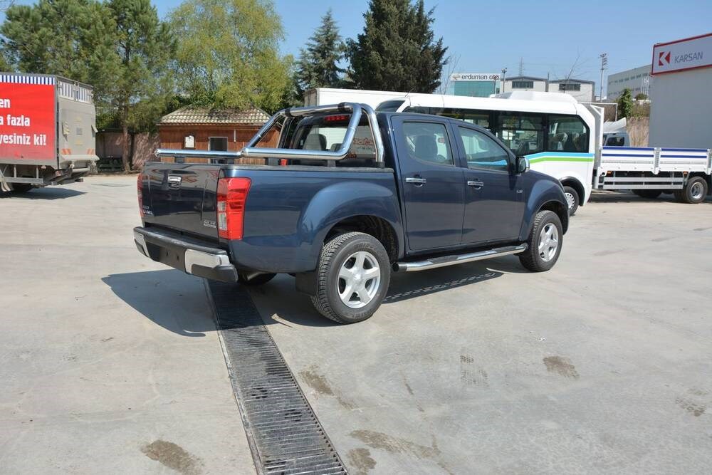 Isuzu D-Max Kobra Roll Bar Çap:76 Krom 2012 ve Sonrası