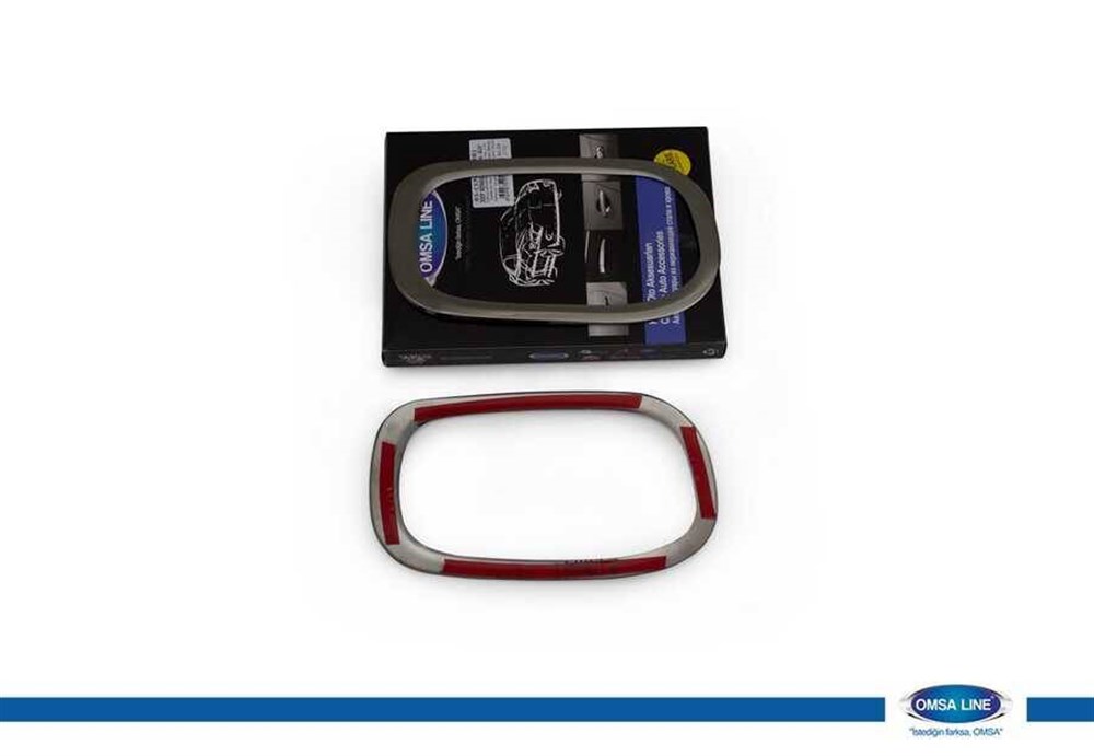 Jeep Renegade Siyah Krom Reflektör Çerçevesi 2 Parça 2014 ve Sonrası