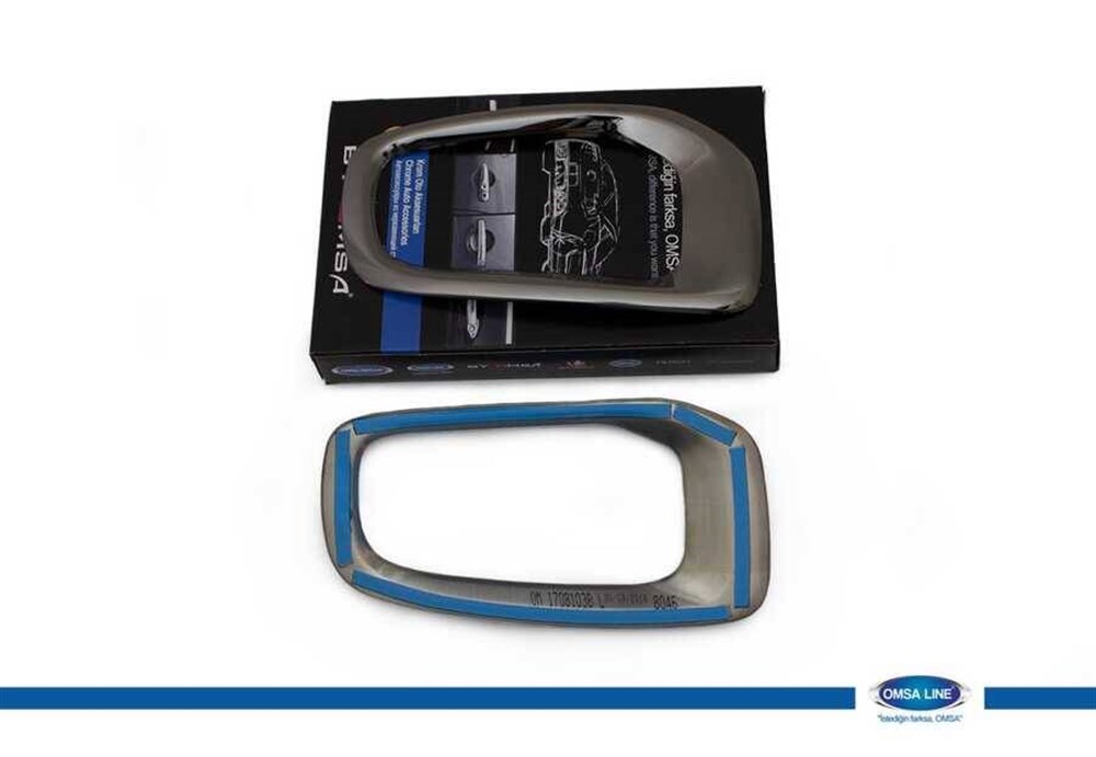 Jeep Renegade Siyah Krom Sis Farı Çerçevesi 2 Parça 2014-2018 Arası