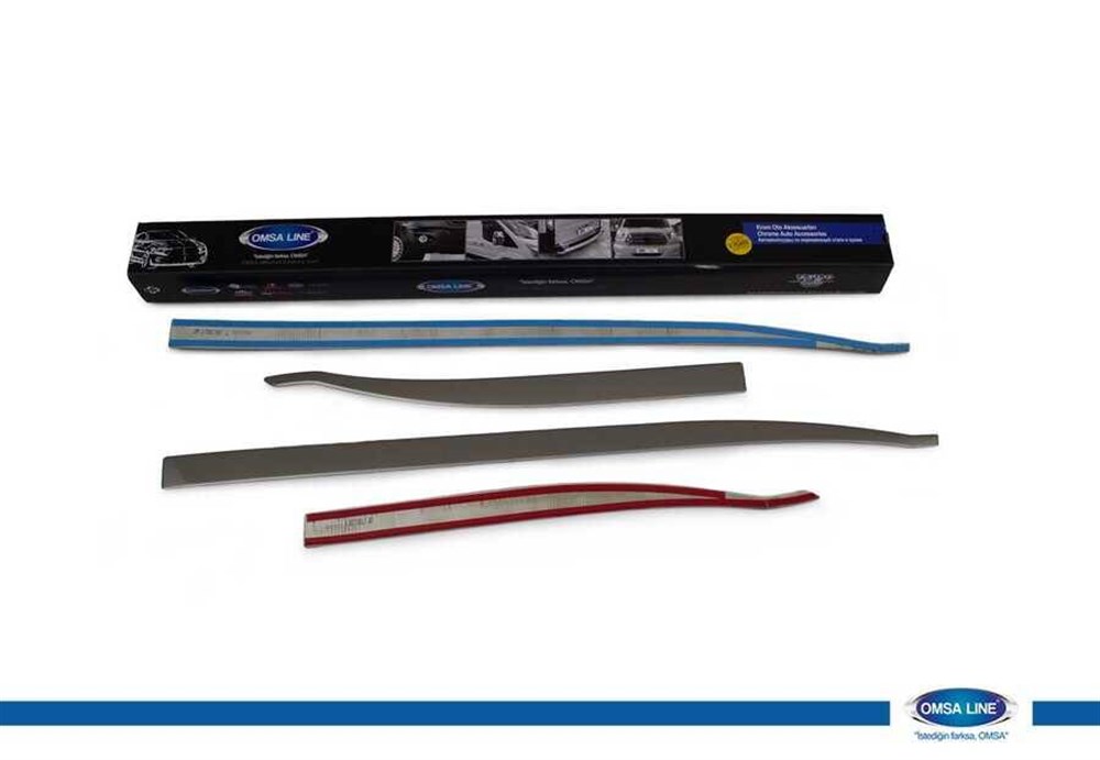 Jeep Renegade Siyah Krom Yan Kapı Çıtası 4 Parça 2014 ve Sonrası