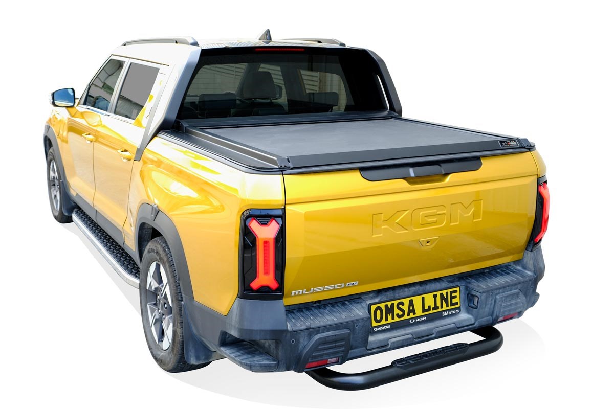 KGM Ssangyong Musso EV Omback Sürgülü Bagaj Kapama Siyah 2025 ve Sonrası