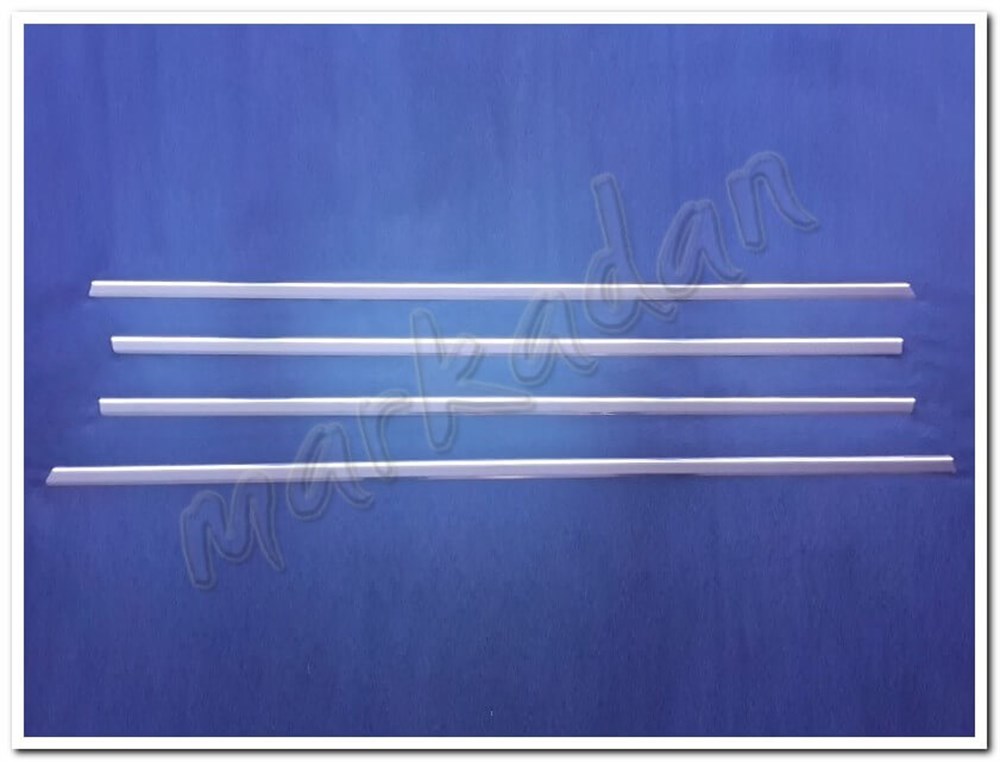 Markadan Bmw 1 E87 Cam Çıtası 2004-2011 4 Parça Paslanmaz Çelik