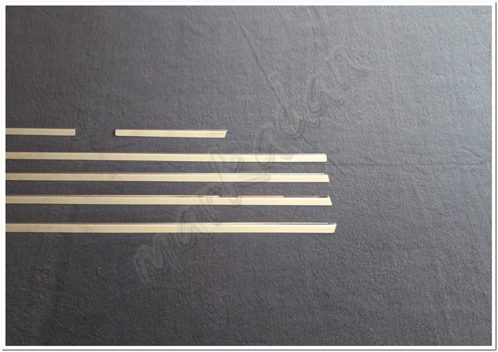 Markadan Citroen C5 Krom Cam Çıtası 2001-2007 6 Parça Paslanmaz Çelik