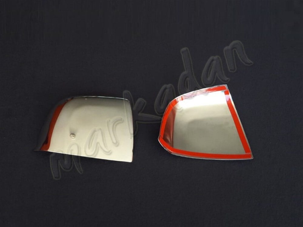 Markadan Fiat Doblo Ayna Kapağı 2010 Sonrası 2 Parça Paslanmaz Çelik