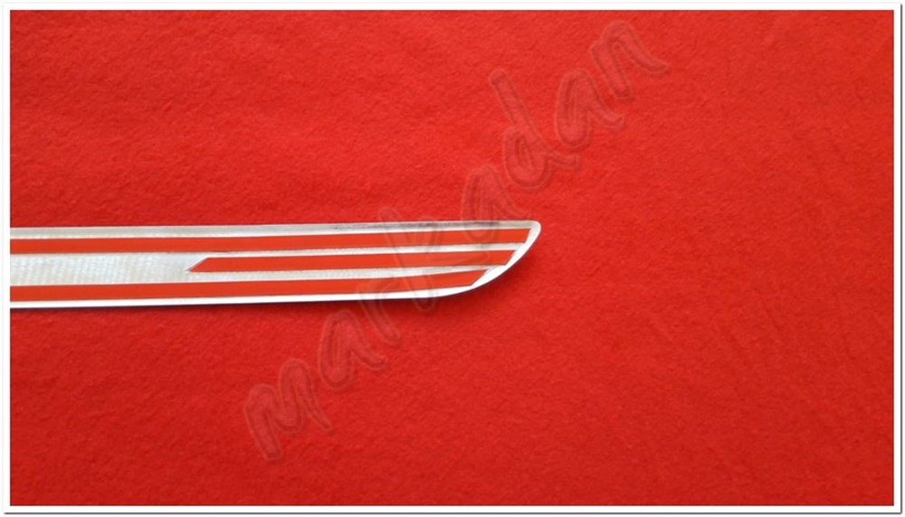 Markadan Fiat Doblo Krom Bagaj Alt Çıta 2010-2014 Paslanmaz Çelik