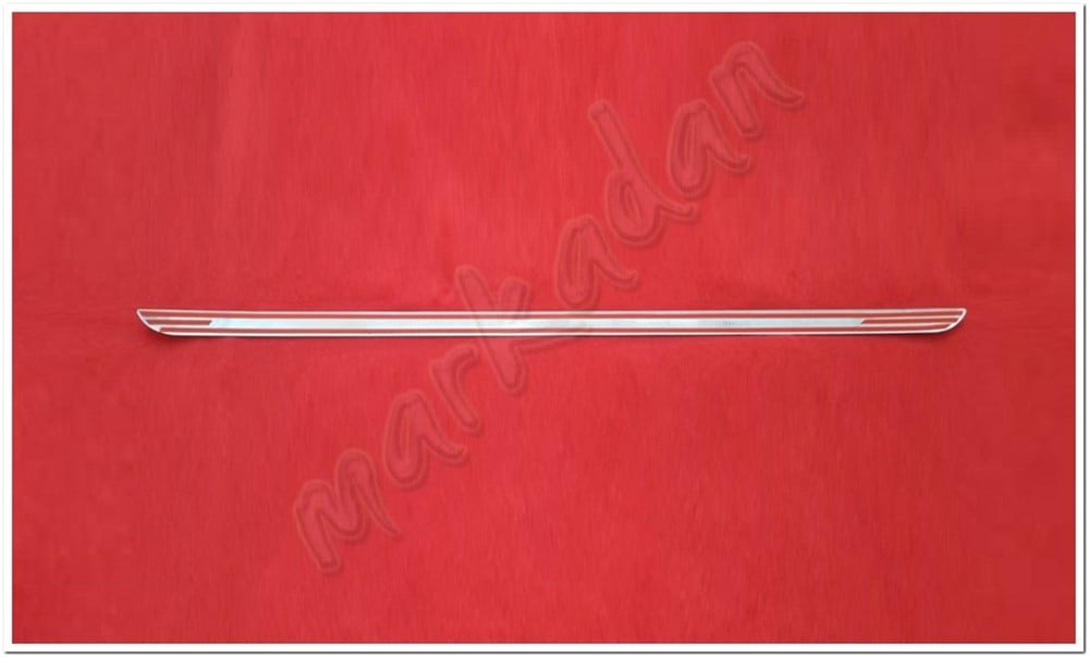 Markadan Fiat Doblo Krom Bagaj Alt Çıta 2010-2014 Paslanmaz Çelik