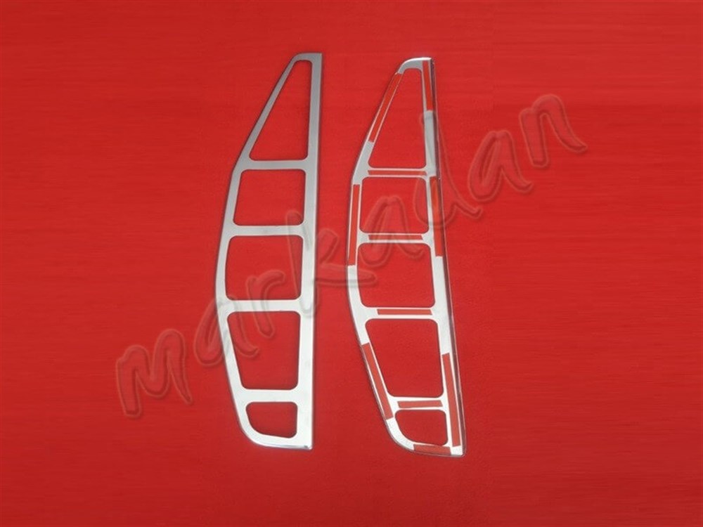 Markadan Fiat Doblo Stop Çerçevesi 2000-2006 2 Parça Paslanmaz Çelik