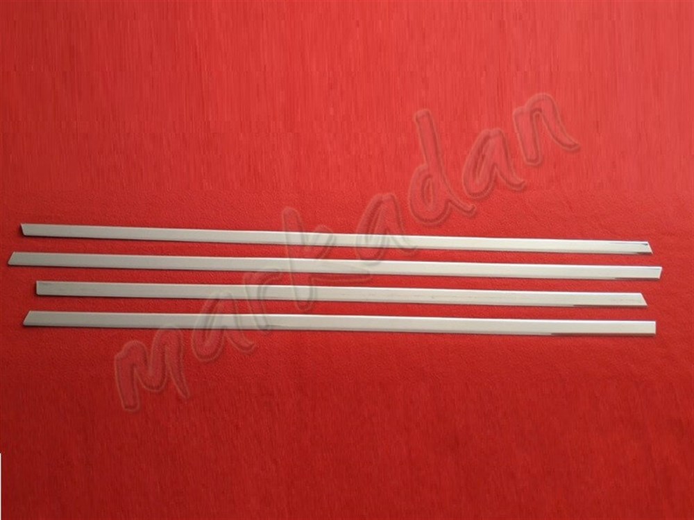 Markadan Fiat Egea Cross Cam Çıtası 2021 Sonrası 4 Parça Paslanmaz Çelik