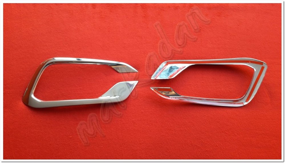 Markadan Fiat Egea Sedan Krom Sis Farı Çerçevesi 2021 Sonrası 2 Parça Paslanmaz Çelik